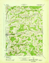 Sherburne 1945 topographic map thumbnail