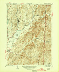Shushan 1946 topographic map thumbnail