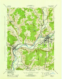 Sidney 1945 topographic map thumbnail