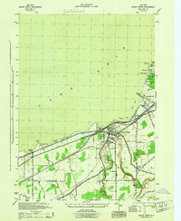 Silver Creek 1944 topographic map thumbnail