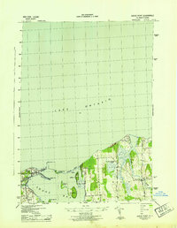 Sodus Point 1943 topographic map thumbnail