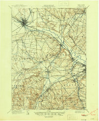 Oriskany 1898 topographic map thumbnail