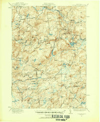 Oswegatchie 1916 topographic map thumbnail