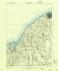 Oswego 1900 topographic map thumbnail