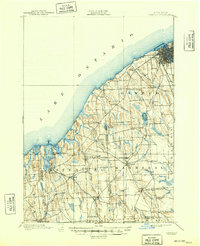 Oswego 1900 topographic map thumbnail
