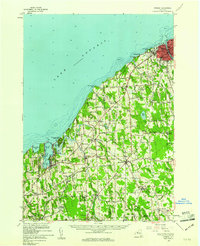 Oswego 1960 topographic map thumbnail