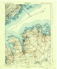 Oyster Bay topographic map thumbnail