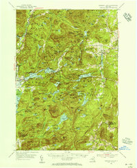 Paradox Lake 1953 topographic map preview