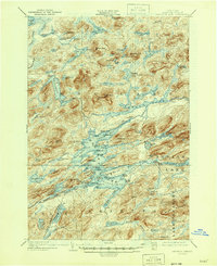 Raquette Lake 1903 topographic map thumbnail