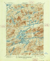 Raquette Lake 1903 topographic map thumbnail