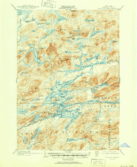 Raquette Lake 1903 topographic map thumbnail