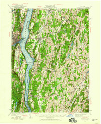 Rhinebeck 1934 topographic map thumbnail