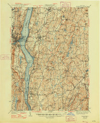 Rhinebeck 1939 topographic map thumbnail