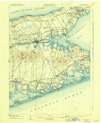 Riverhead 1904 topographic map preview