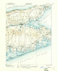 Riverhead 1904 topographic map preview