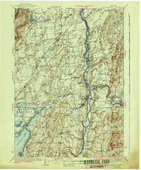 Schuylerville 1940 topographic map thumbnail