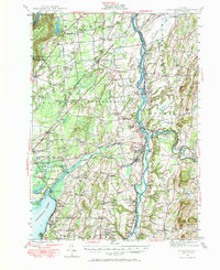 Schuylerville 1947 topographic map thumbnail