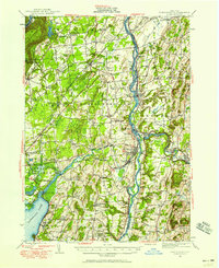 Schuylerville 1947 topographic map thumbnail