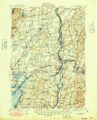 Schuylerville 1949 topographic map thumbnail