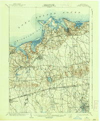 Setauket 1904 topographic map thumbnail