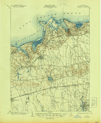 Setauket 1904 topographic map thumbnail