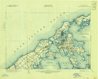 Shelter Island 1904 topographic map thumbnail