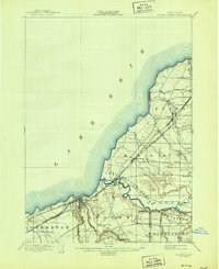 Silver Creek 1899 topographic map thumbnail