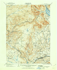 Slide Mountain 1903 topographic map thumbnail