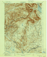 Slide Mountain topographic map thumbnail