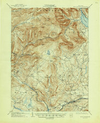 Slide Mountain 1905 topographic map thumbnail