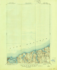 Sodus Bay 1902 topographic map thumbnail