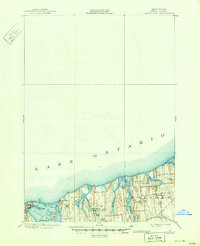 Sodus Bay 1902 topographic map thumbnail