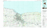 Rochester topographic map thumbnail