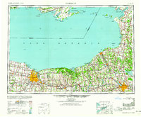 Rochester 1960 topographic map thumbnail