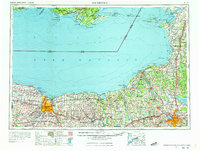 Rochester 1961 topographic map thumbnail