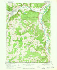 Addison 1969 topographic map thumbnail