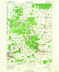 Akron 1949 topographic map thumbnail