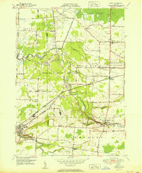 Akron 1951 topographic map thumbnail