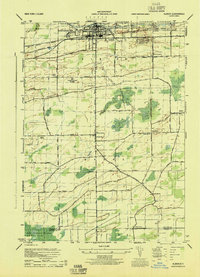 Albion 1944 topographic map thumbnail