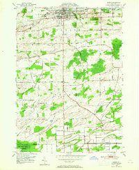 Albion 1950 topographic map thumbnail