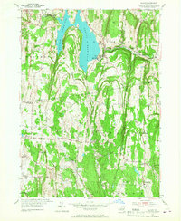 Alcove 1953 topographic map thumbnail