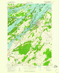 Alexandria Bay 1958 topographic map thumbnail