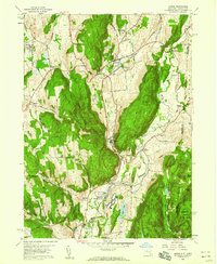 Amenia 1958 topographic map preview