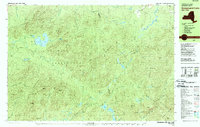 Ampersand Lake 1978 topographic map thumbnail