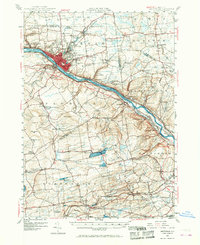 Amsterdam 1947 topographic map thumbnail