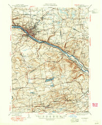 Amsterdam 1949 topographic map thumbnail