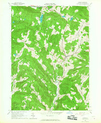 Andes 1965 topographic map thumbnail