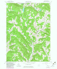 Andes 1965 topographic map thumbnail
