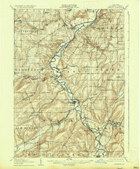 Angelica 1906 topographic map thumbnail