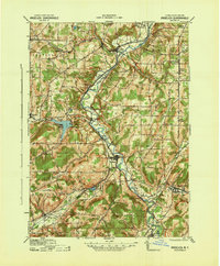 Angelica 1941 topographic map thumbnail